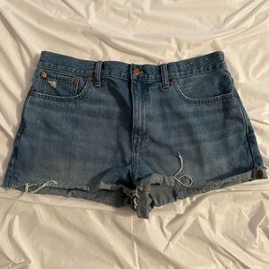 Madewell Classic Blue Jean Shorts